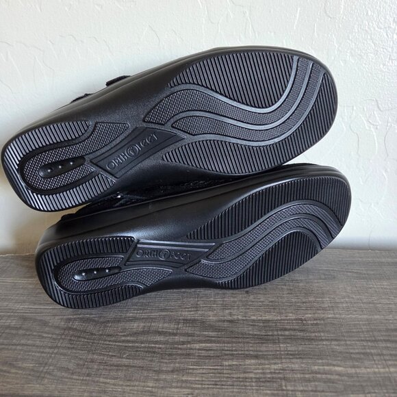 Orthofeet Sanibel 893 Orthotic Mary Jane Shoes Black Sz Women's 10 XX-Wide NEW - Picture 7 of 11